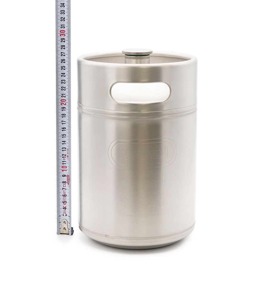 Мини-кег KegLand из нержавеющей стали, 5 л. Купить в интернет-магазине ...
