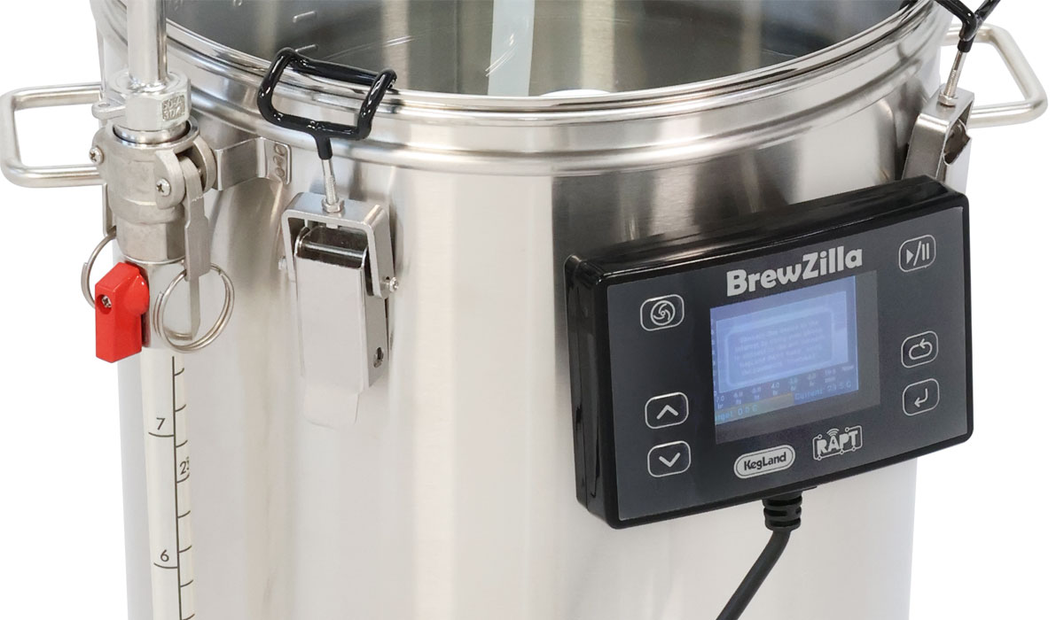 Автоматическая пивоварня BrewZilla 35 л с чиллером. Купить в интернет ...