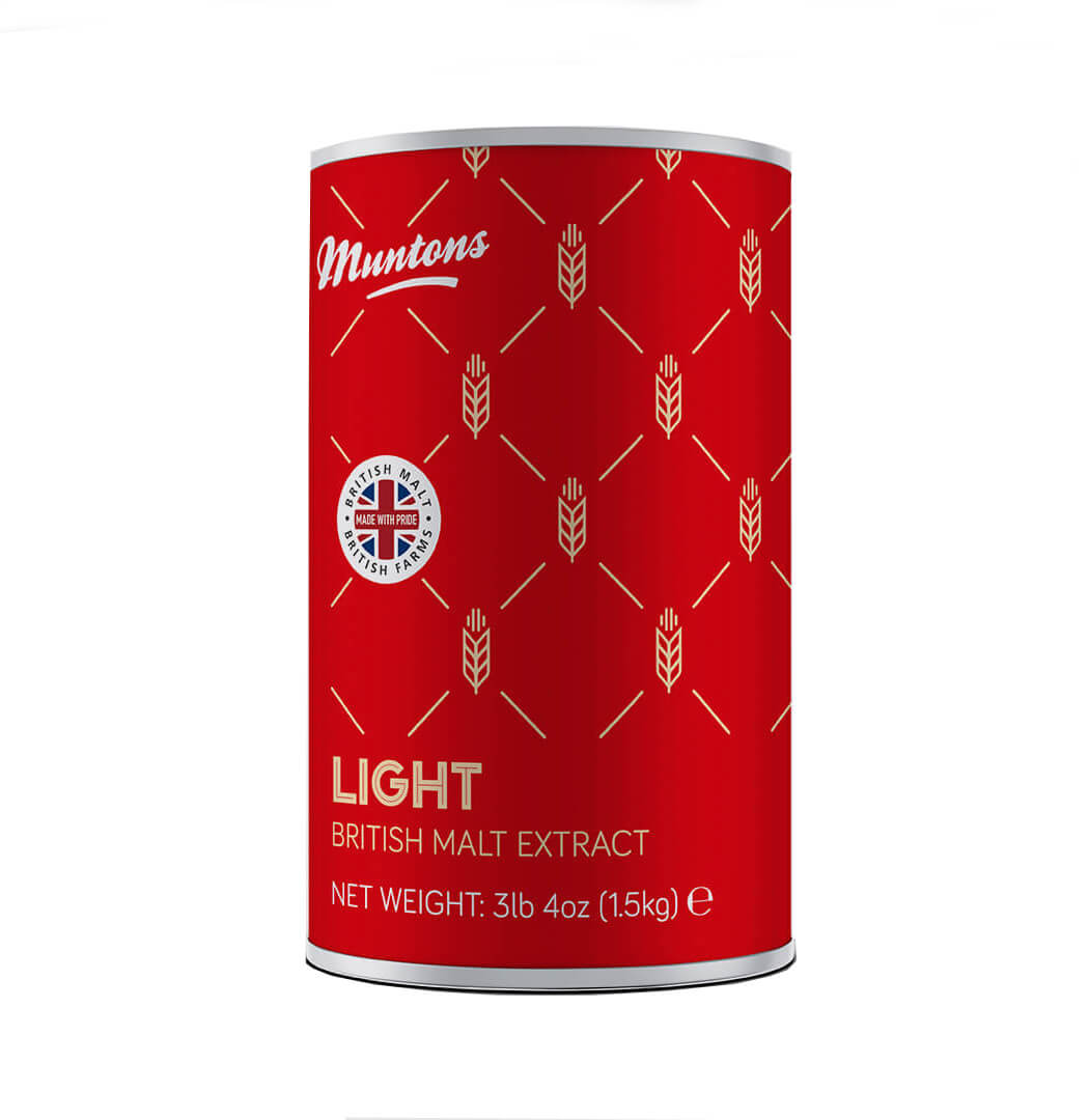 Неохмеленный солодовый экстракт Muntons Light (1,5 кг). Купить в интернет-магазине BeerMachines с доставкой по Москве и России